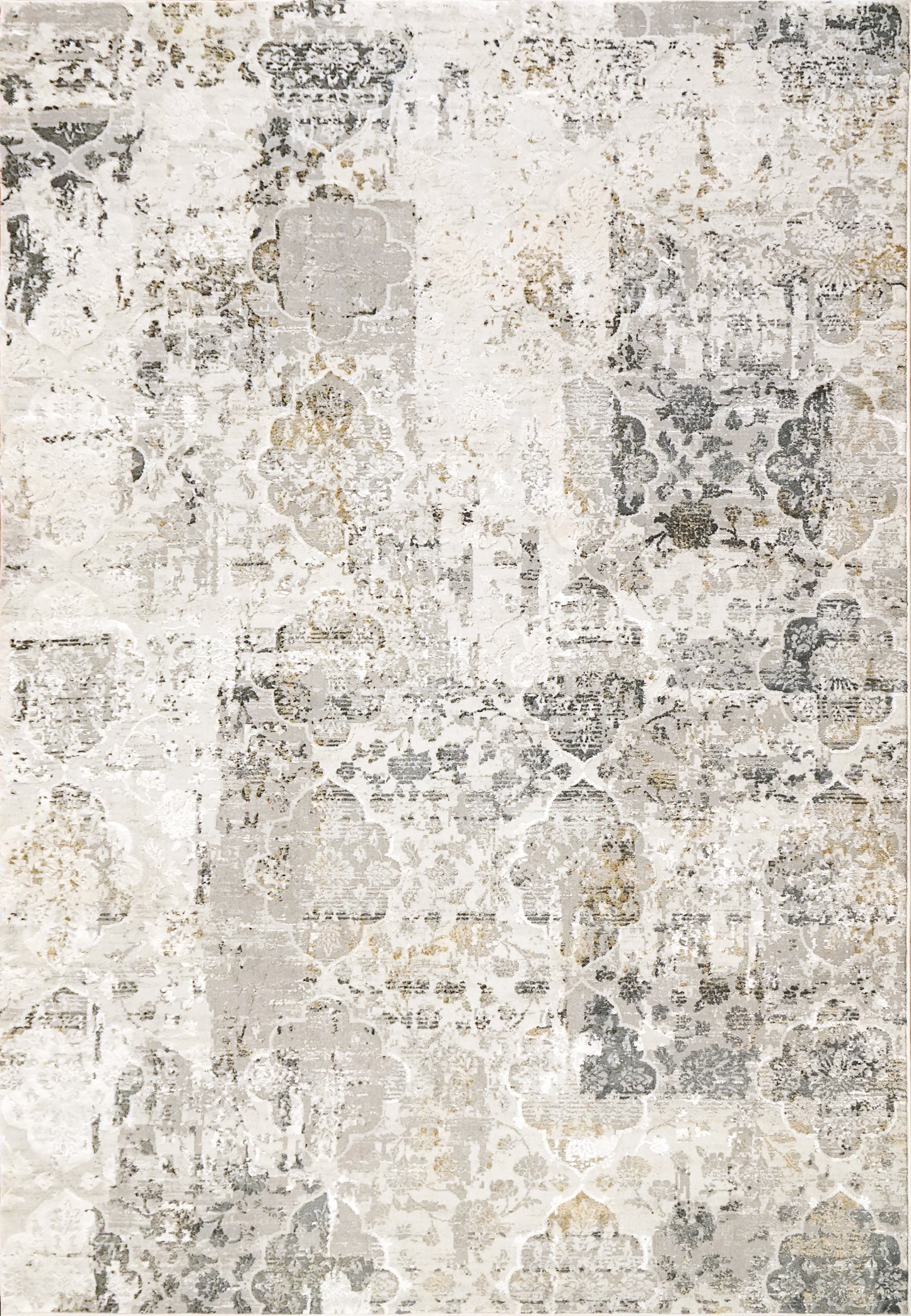 Dynamic Rugs Quartz  Ivory Grey  Transitional