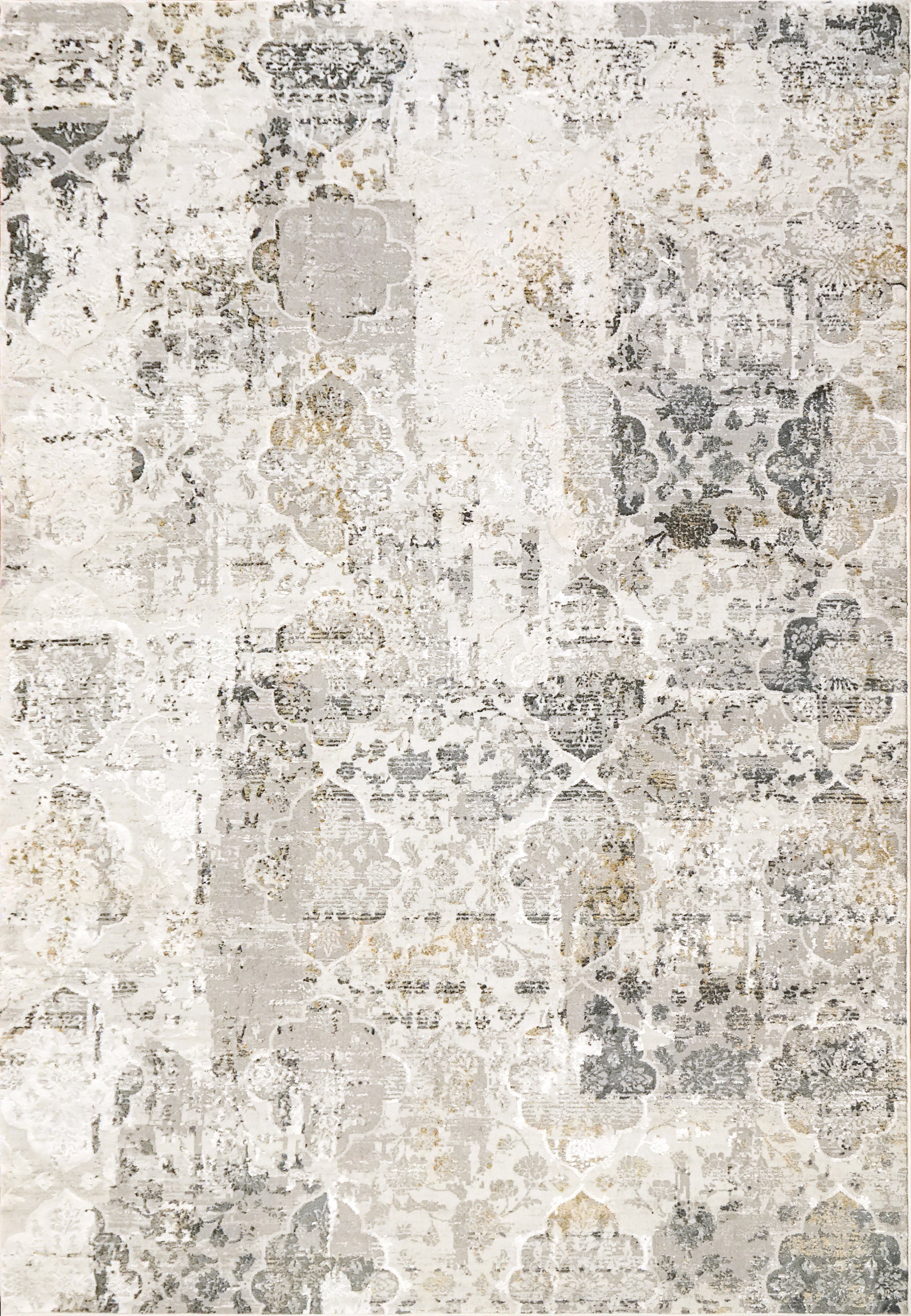 Dynamic Rugs Quartz  Ivory Grey  Transitional