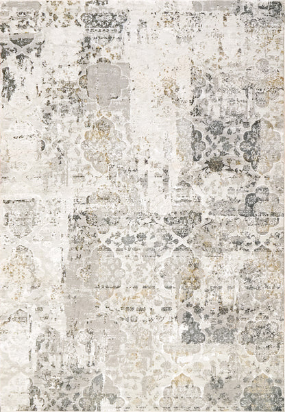 Dynamic Rugs Quartz  Ivory Grey  Transitional