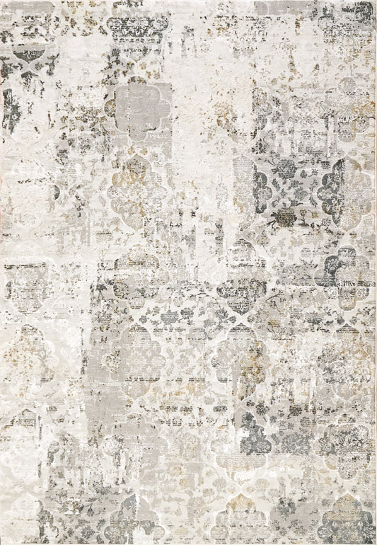 Dynamic Rugs Quartz  Ivory Grey  Transitional
