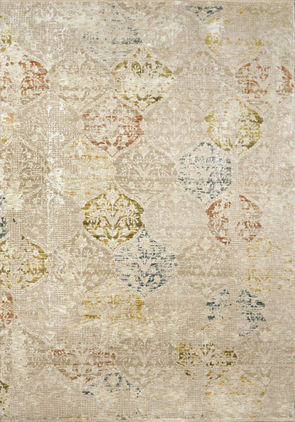 Dynamic Rugs Hudson  Beige Multi  Transitional