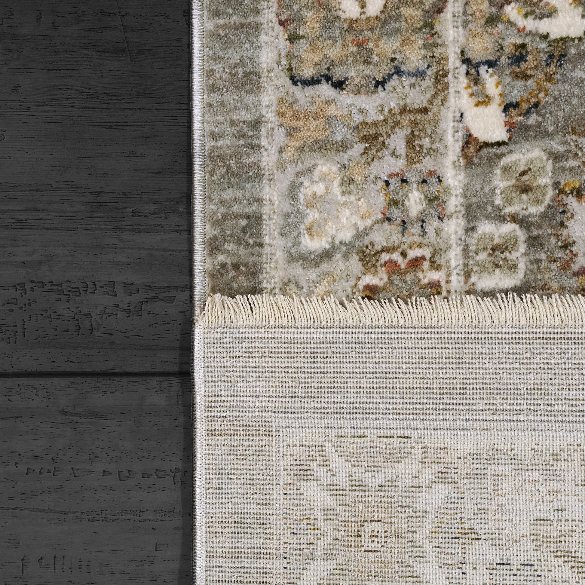 Dynamic Rugs Octo  Grey Multi  Traditional