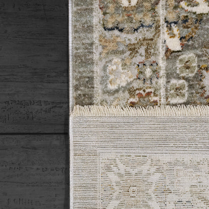 Dynamic Rugs Octo  Grey Multi  Traditional