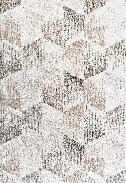 Dynamic Rugs Mehari  Ivory Grey Taupe  Contemporary