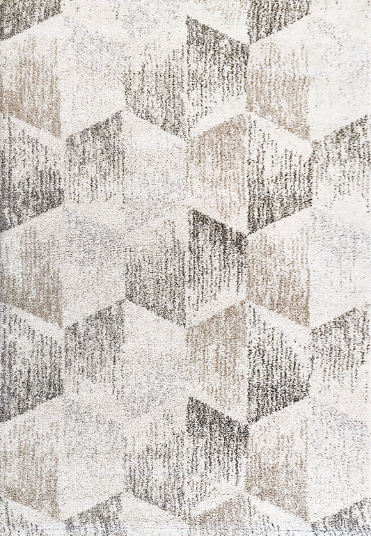 Dynamic Rugs Mehari  Ivory Grey Taupe  Contemporary