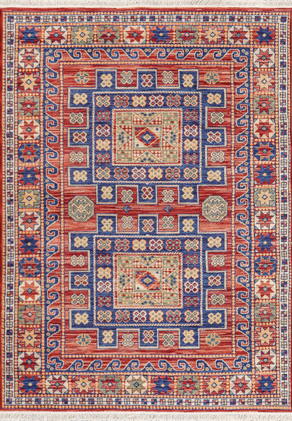 Dynamic Rugs Wade  Red Multi  Transitional