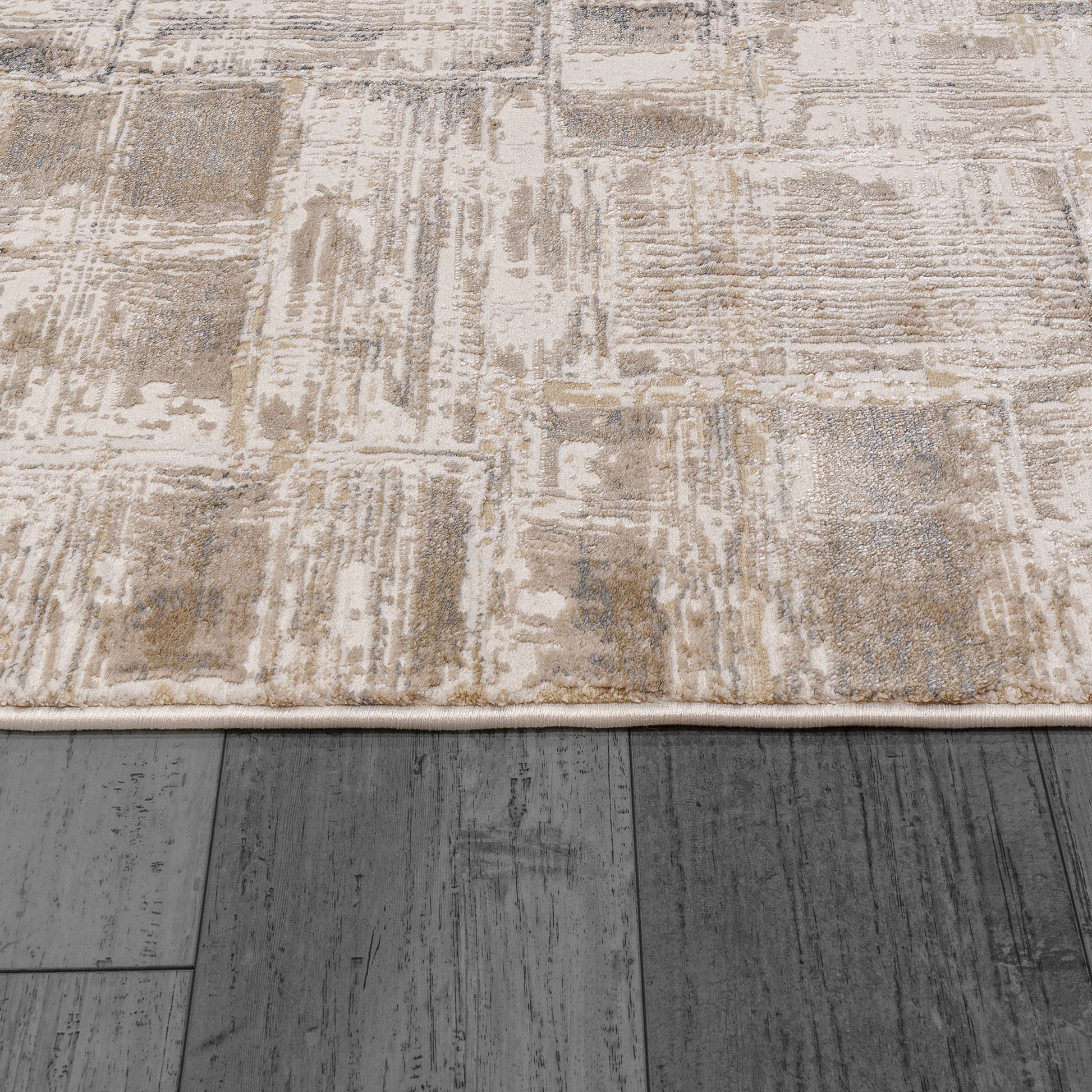 Dynamic Rugs Montrose  Beige Cream  Modern