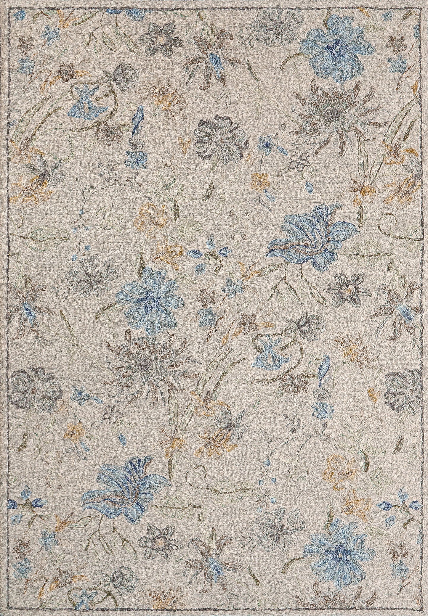 Dynamic Rugs Daisy  Ivory Mult  Transitional