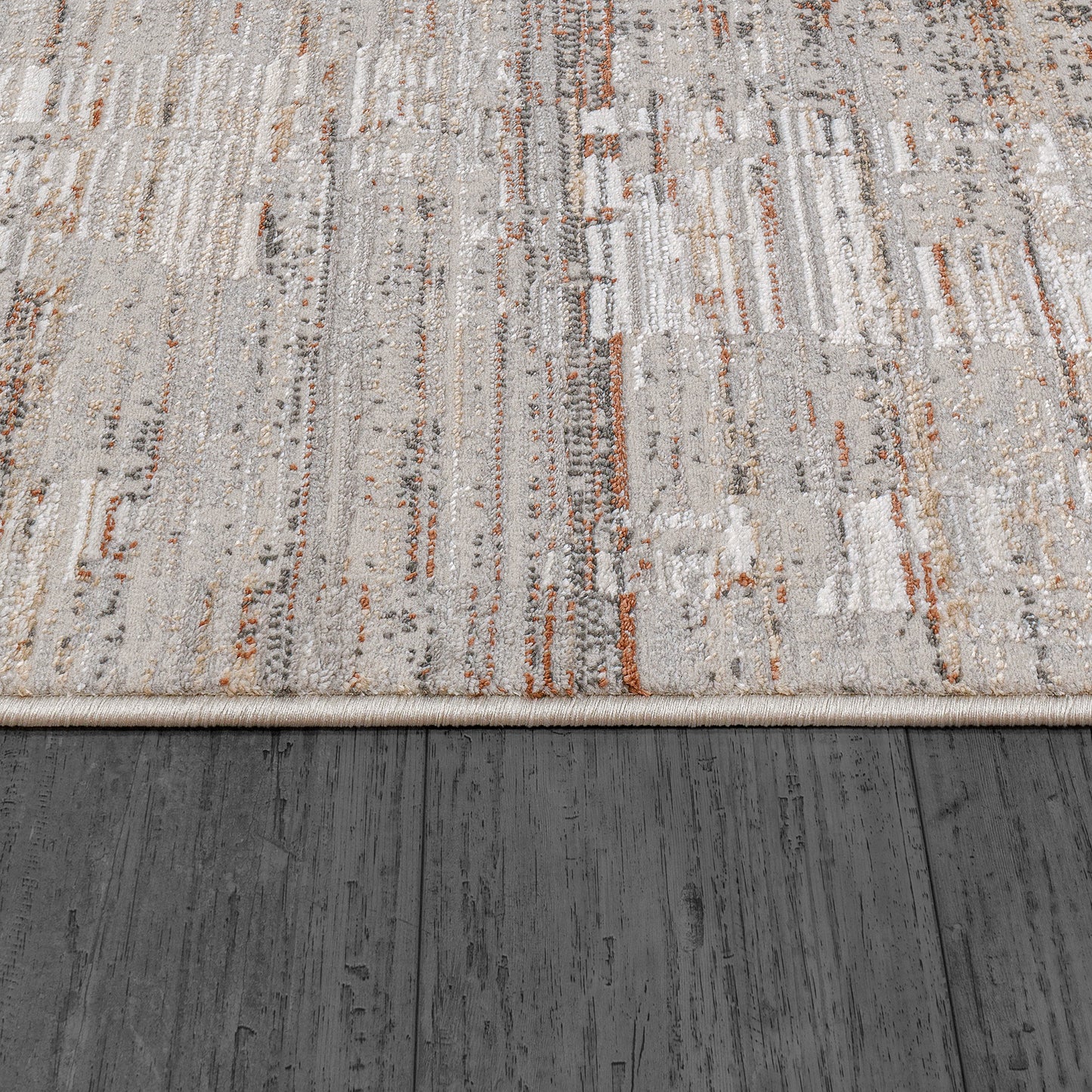 Dynamic Rugs Marina  Dark Grey Rose  Modern