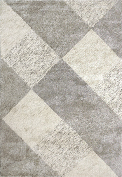 Dynamic Rugs Monroe  Ivory Grey  Modern
