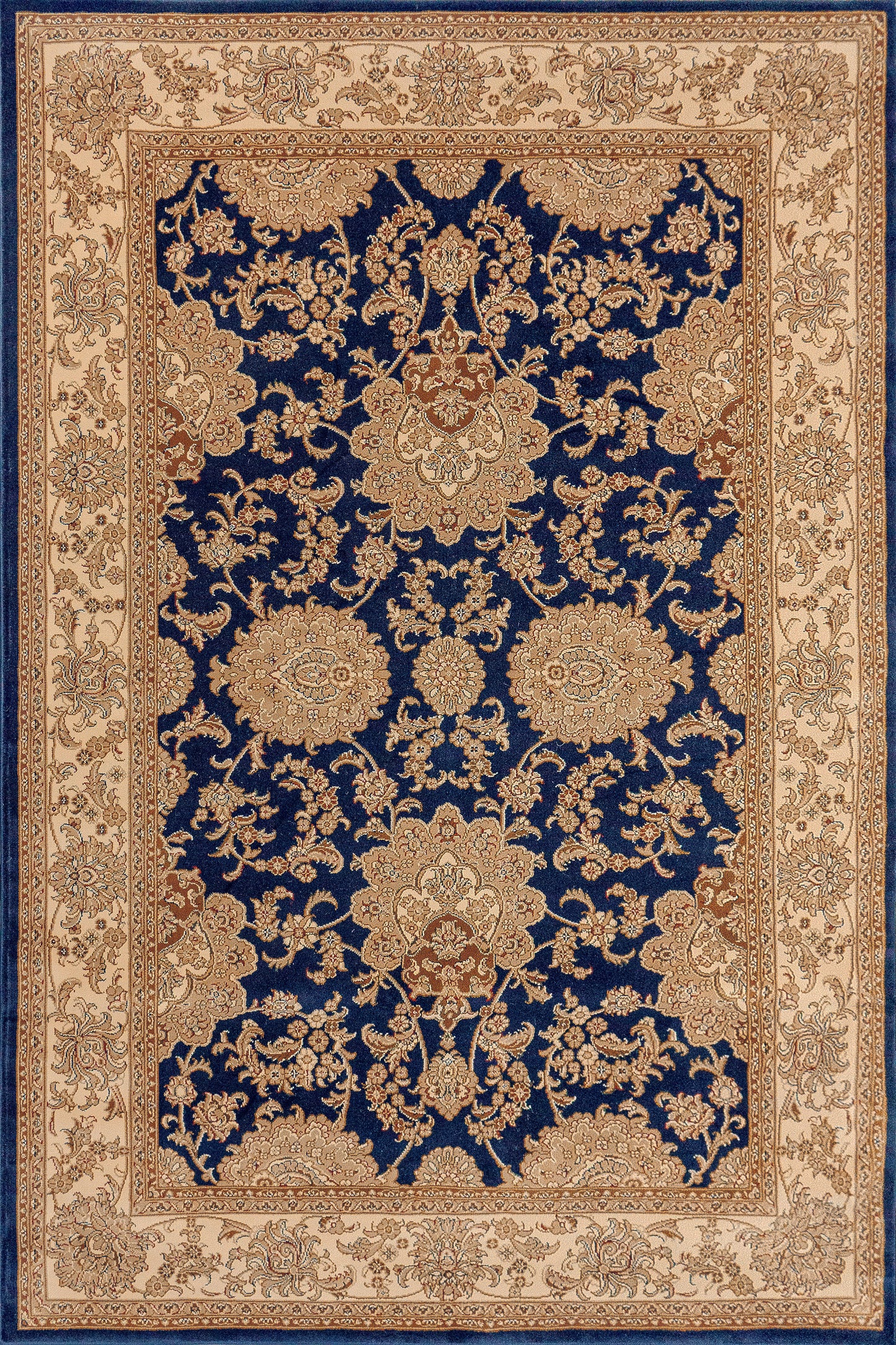 Dynamic Rugs Legacy  Navy  Traditional