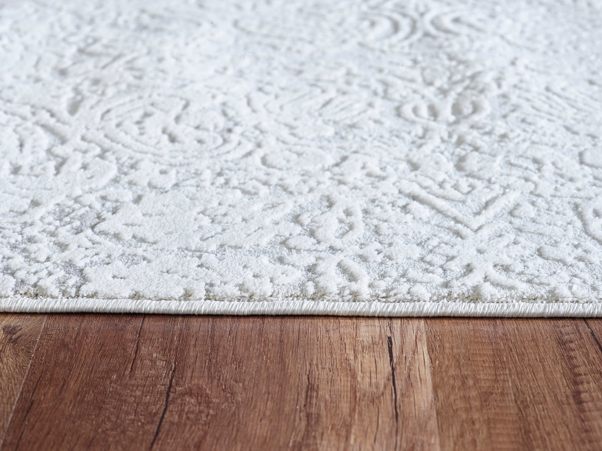 Dynamic Rug Ivory Dynamic Rugs Quartz 27040 Ivory Traditional Machine-Made Rug – Atlanta ...