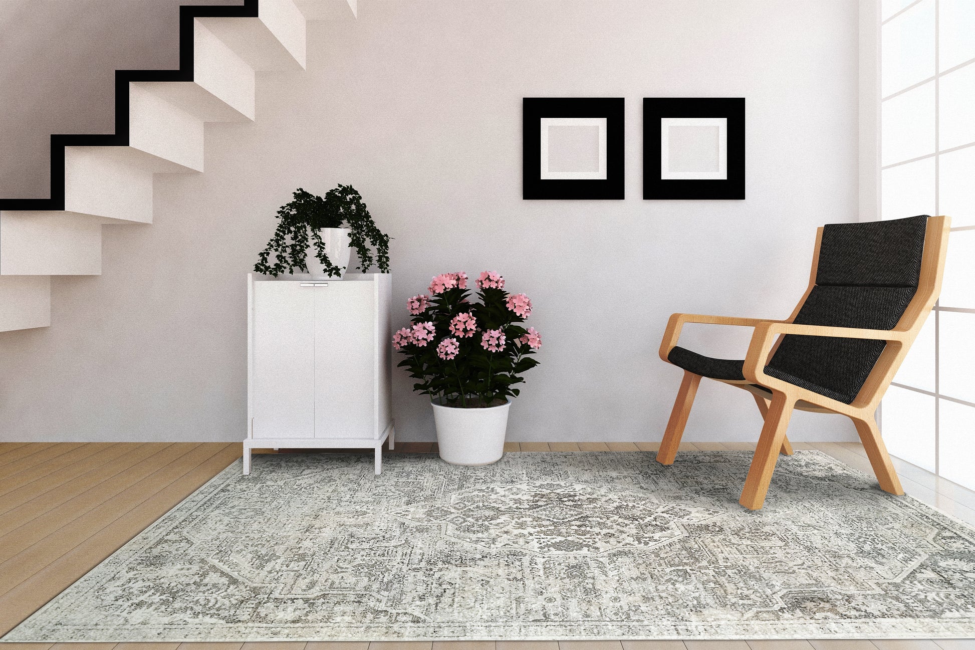Dynamic Rugs Zen  Grey  Transitional