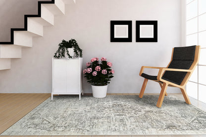 Dynamic Rugs Zen  Grey  Transitional