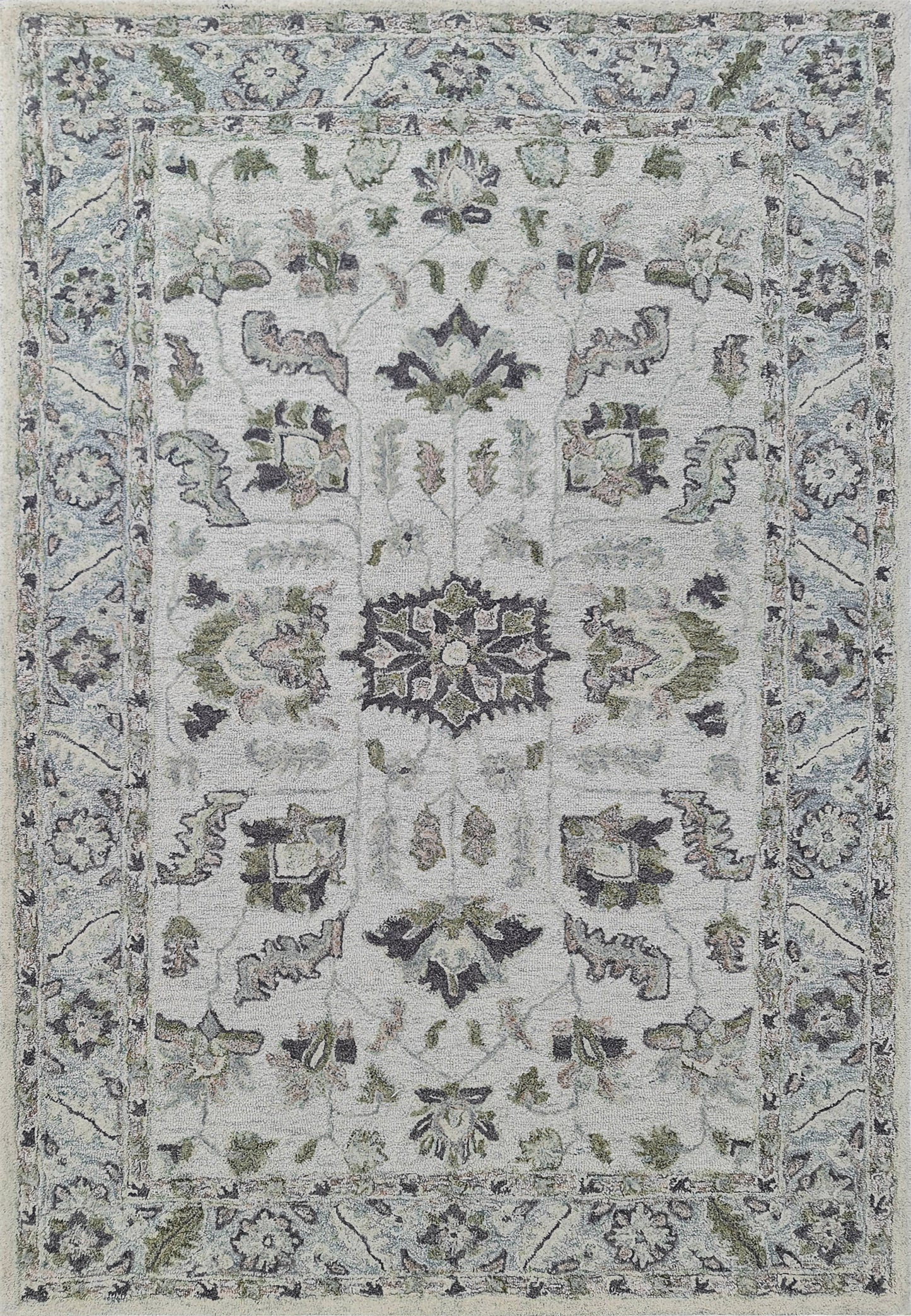 Dynamic Rugs Daisy  Sage Multi  Transitional