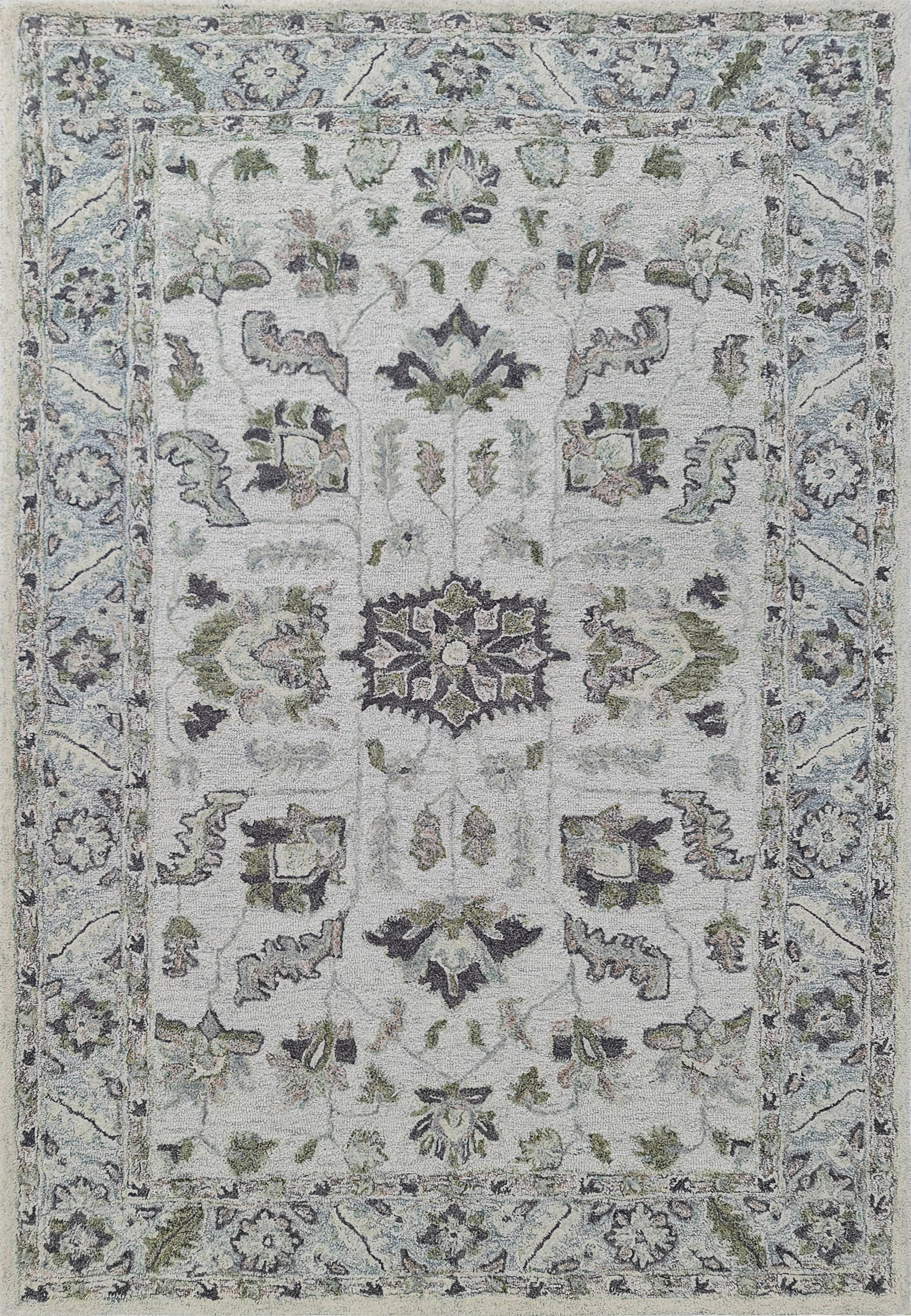 Dynamic Rugs Daisy  Sage Multi  Transitional