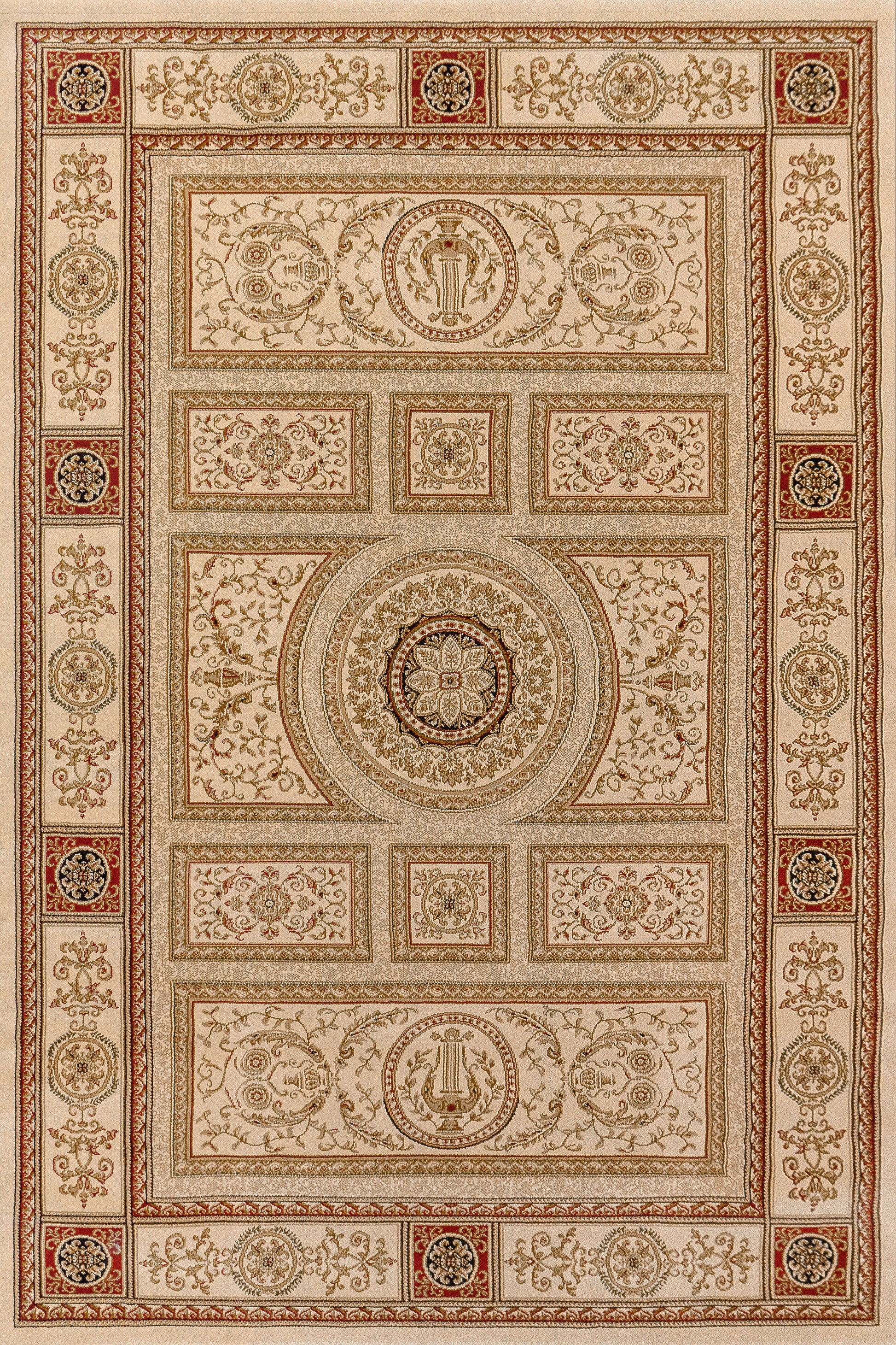Dynamic Rugs Legacy  Ivory  Traditional