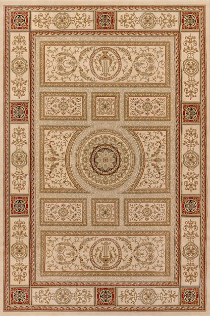 Dynamic Rugs Legacy  Ivory  Traditional