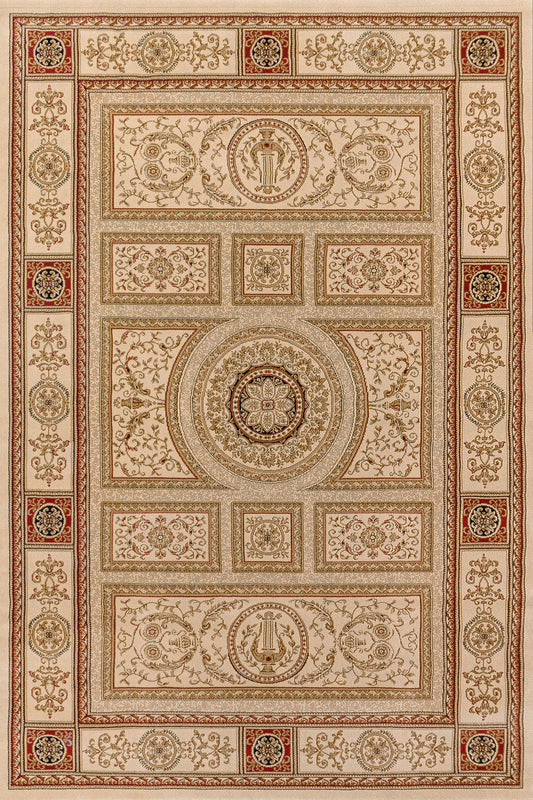 Dynamic Rugs Legacy  Ivory  Traditional