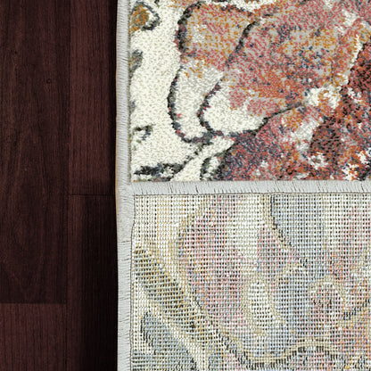 Dynamic Rugs Eclipse  Beige Multi  Contemporary