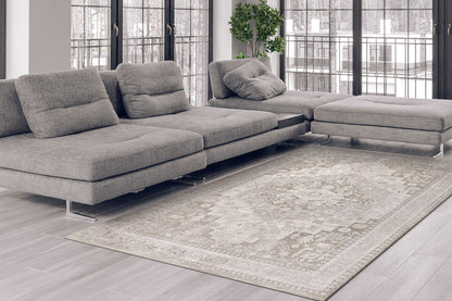 Dynamic Rugs Mesa  Cream Beige  Traditional
