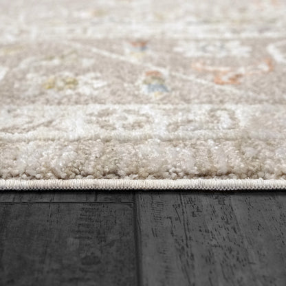 Dynamic Rugs Hudson  Beige Dark Beige  Traditional