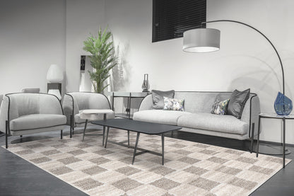 Dynamic Rugs Pike  Ivory Grey  Modern