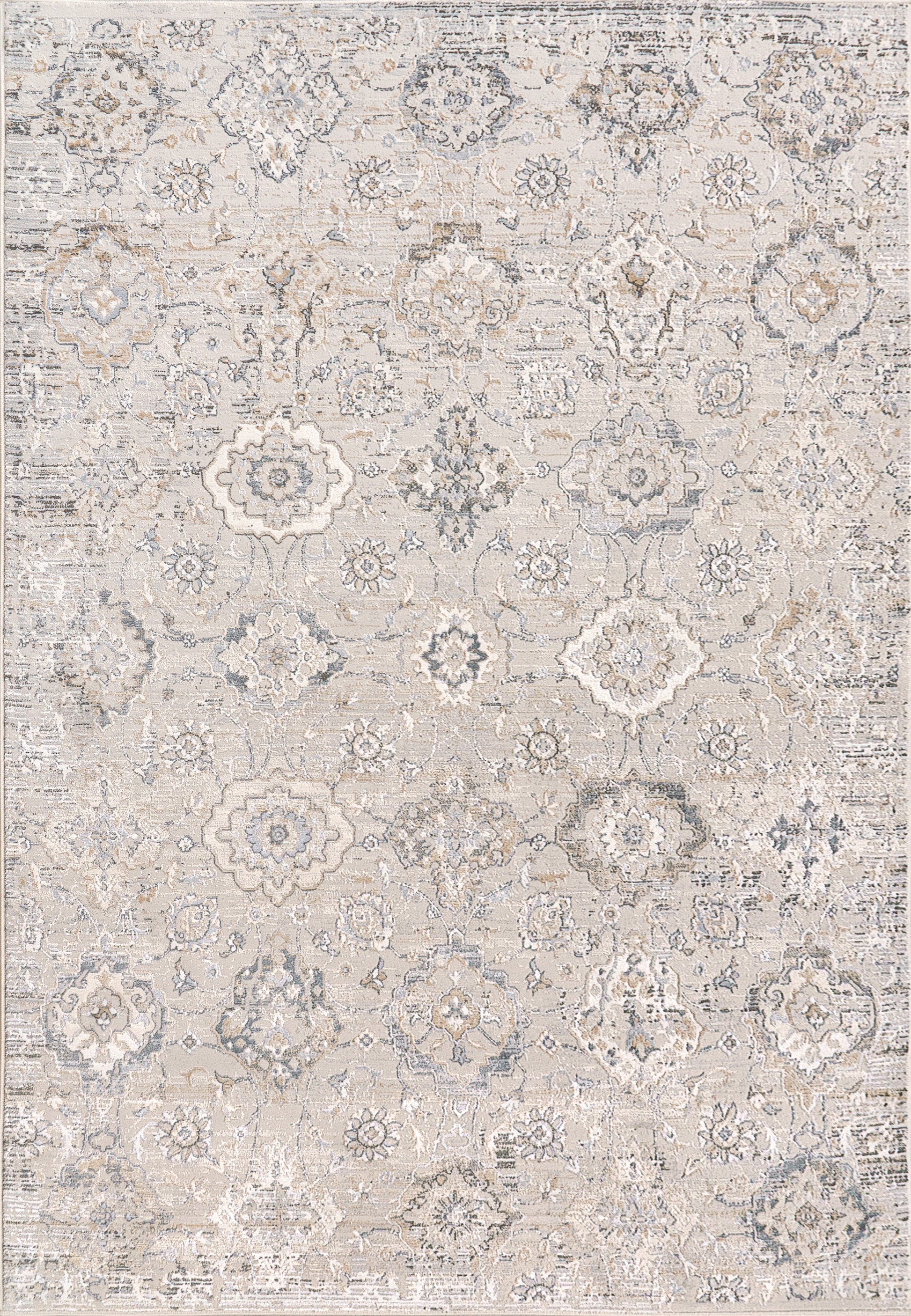Dynamic Rugs Marina  White Grey  Transitional