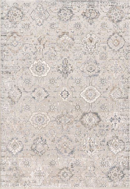 Dynamic Rugs Marina  White Grey  Transitional