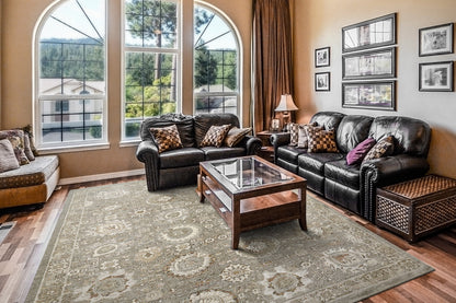 Dynamic Rugs Octo  Grey Multi  Traditional