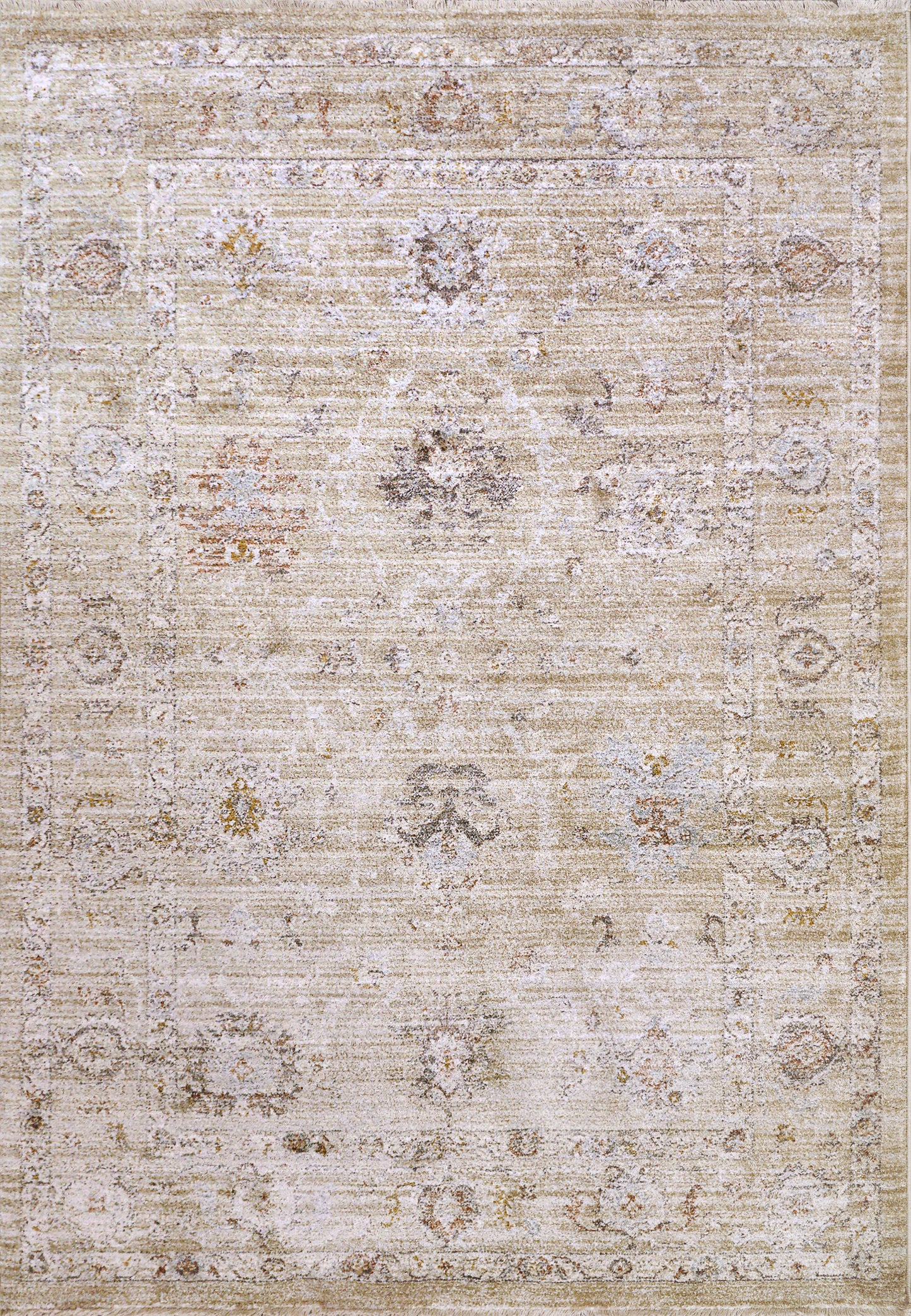 Dynamic Rugs Rojin  Grey Beige Multi  Transitional