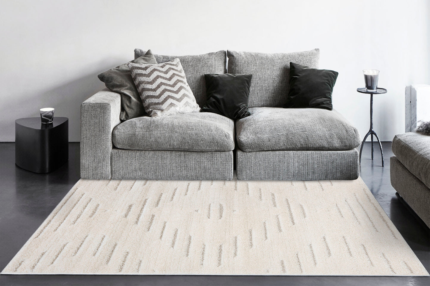 Dynamic Rugs Pike  Ivory Beige  Modern
