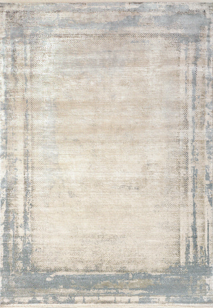 Dynamic Rugs Ruby  Ivory Blue  Modern