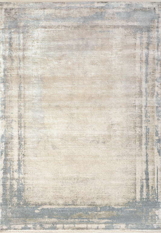Dynamic Rugs Ruby  Ivory Blue  Modern