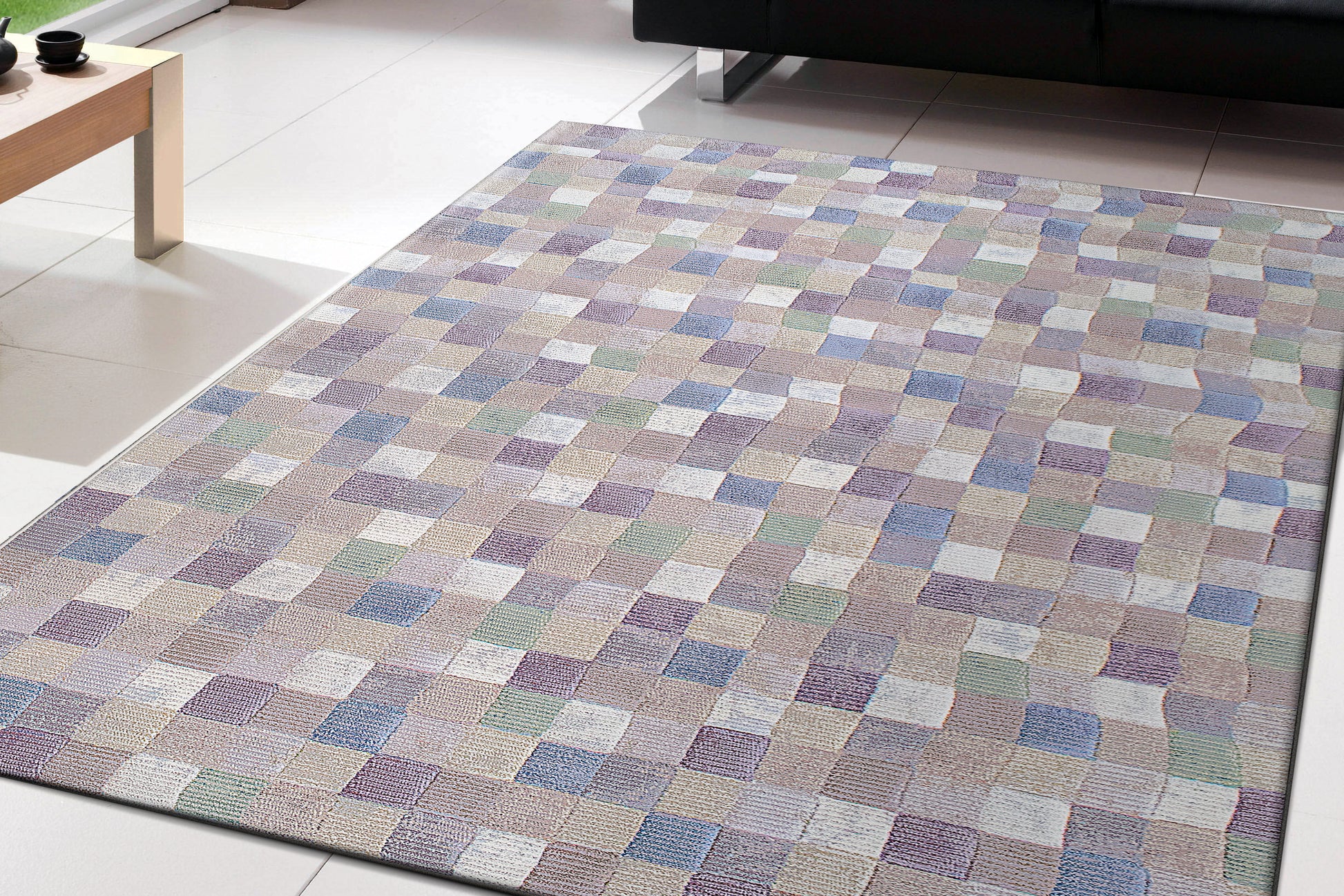 Dynamic Rugs Eclipse  Multi  Contemporary