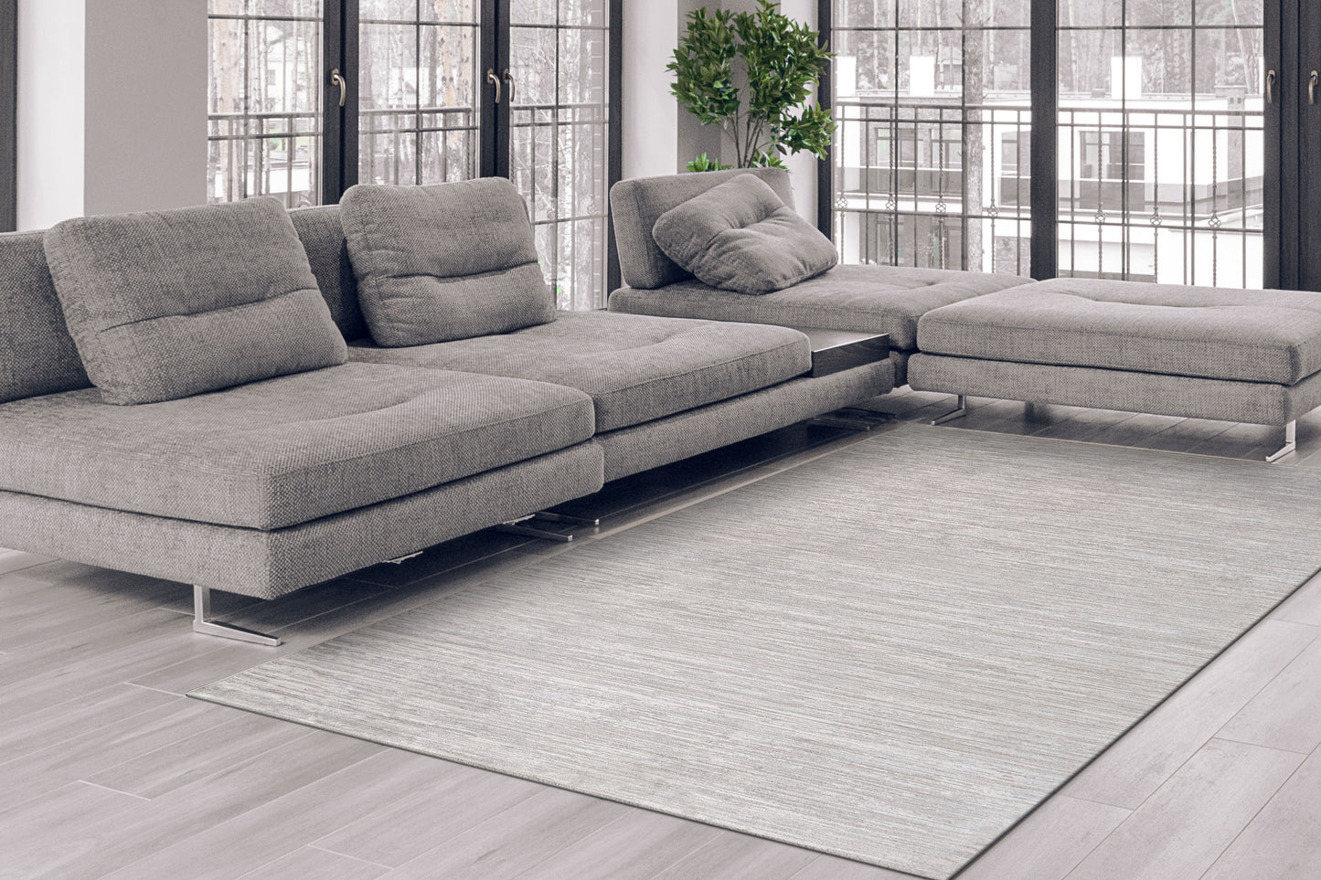 Dynamic Rugs Mesa  Cream Beige  Modern