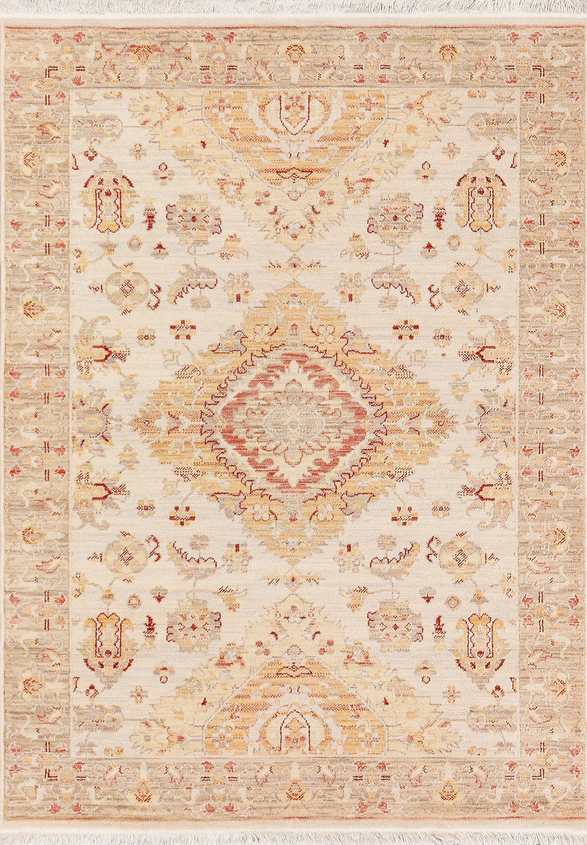 Dynamic Rugs Wade  Taupe Rust Multi  Transitional