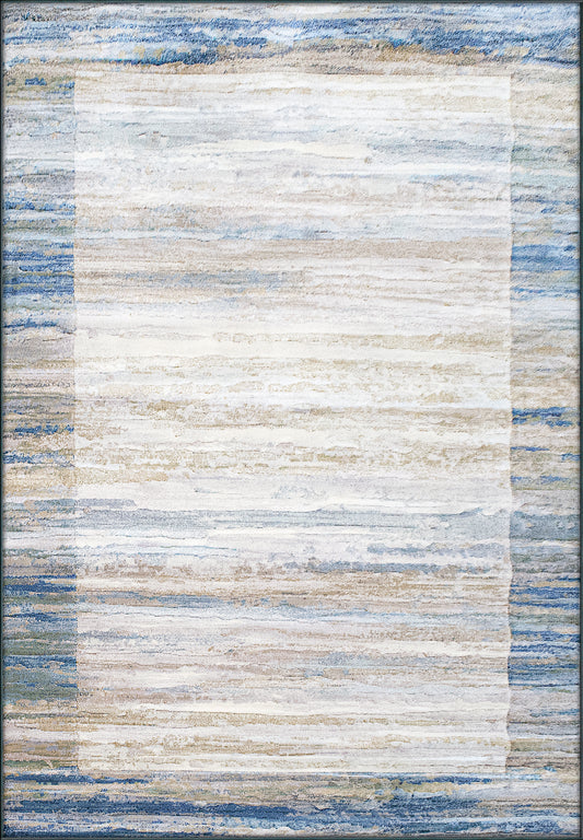 Dynamic Rugs Eclipse  Blue Grey  Contemporary