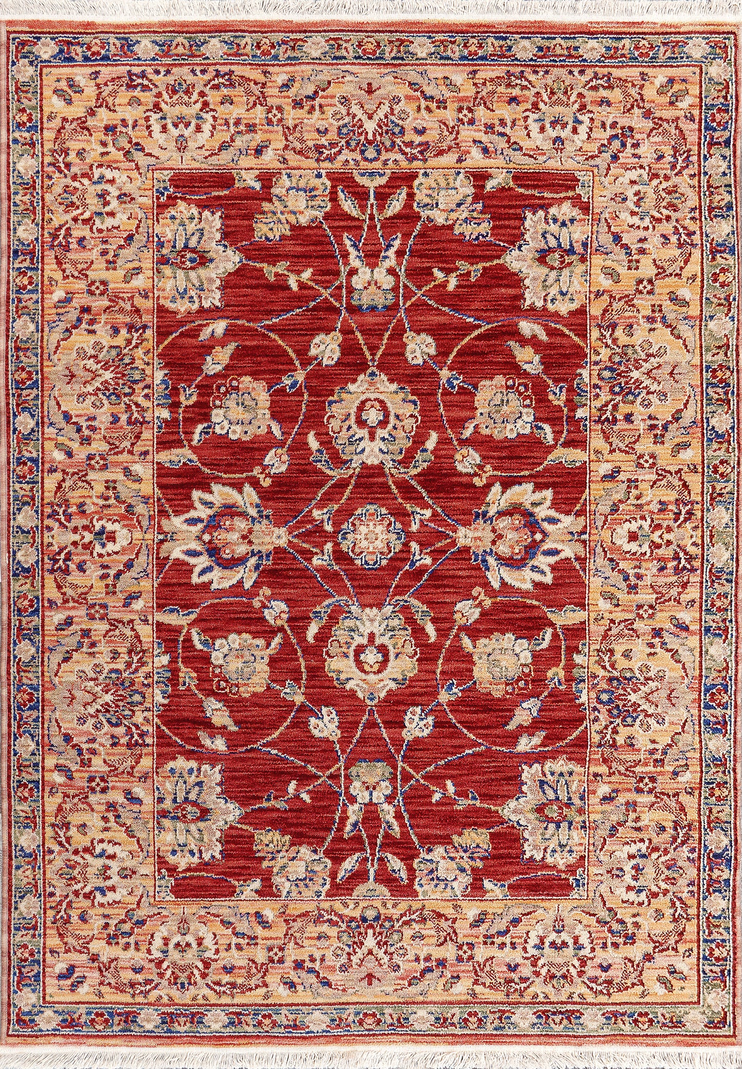 Dynamic Rugs Wade  Red Multi  Traditional