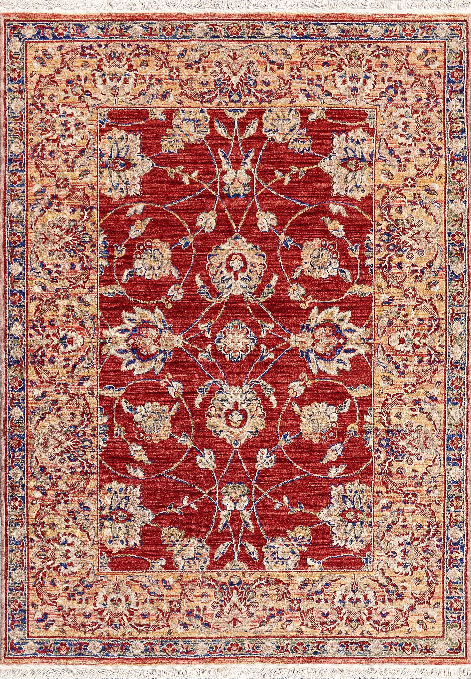 Dynamic Rugs Wade  Red Multi  Traditional