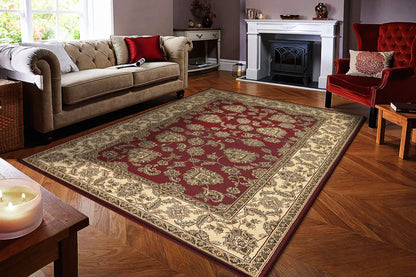 Dynamic Rugs Legacy  Red  Traditional