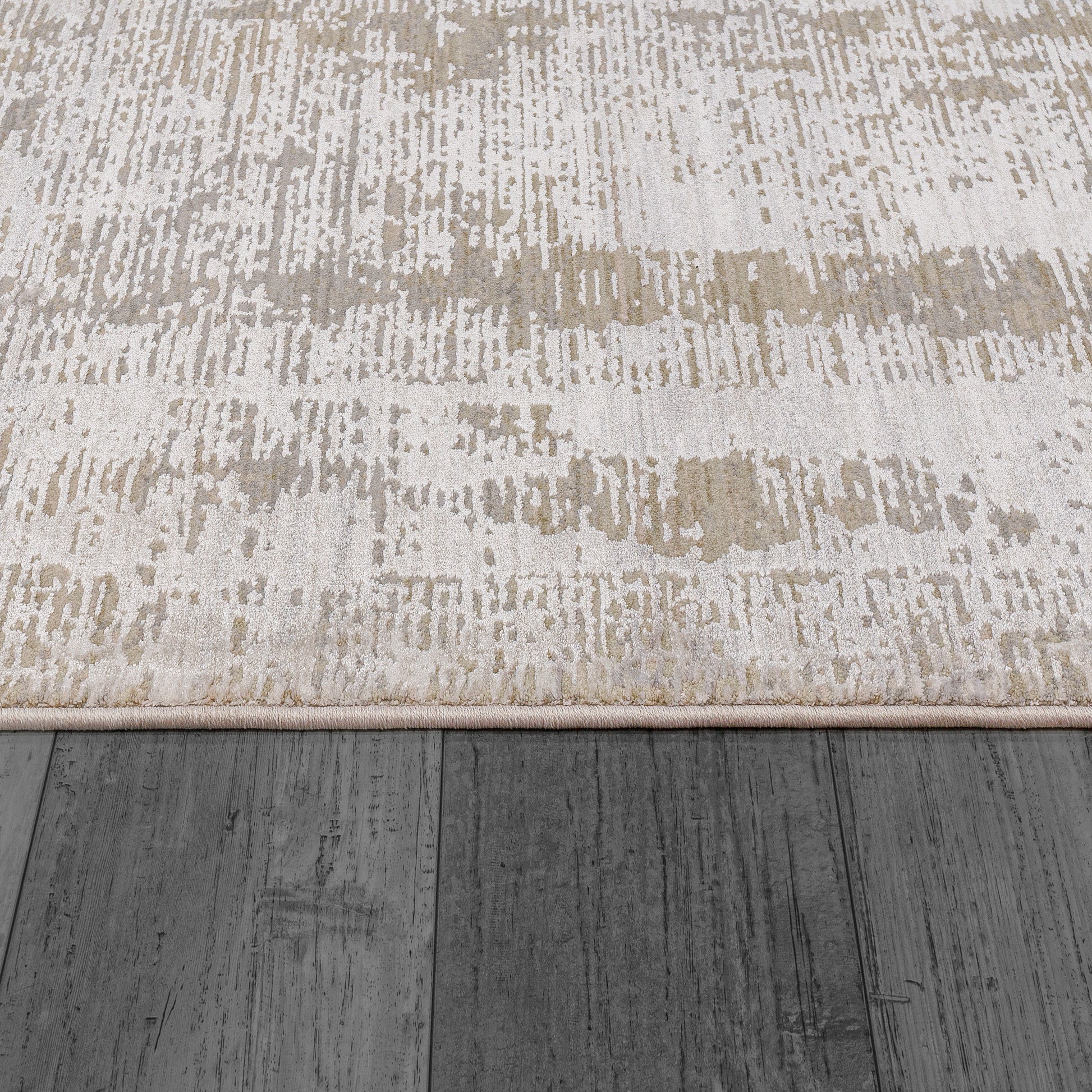 Dynamic Rugs Mesa  Cream Beige  Transitional