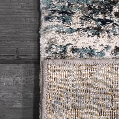 Dynamic Rugs Riley  Blue Grey  Modern