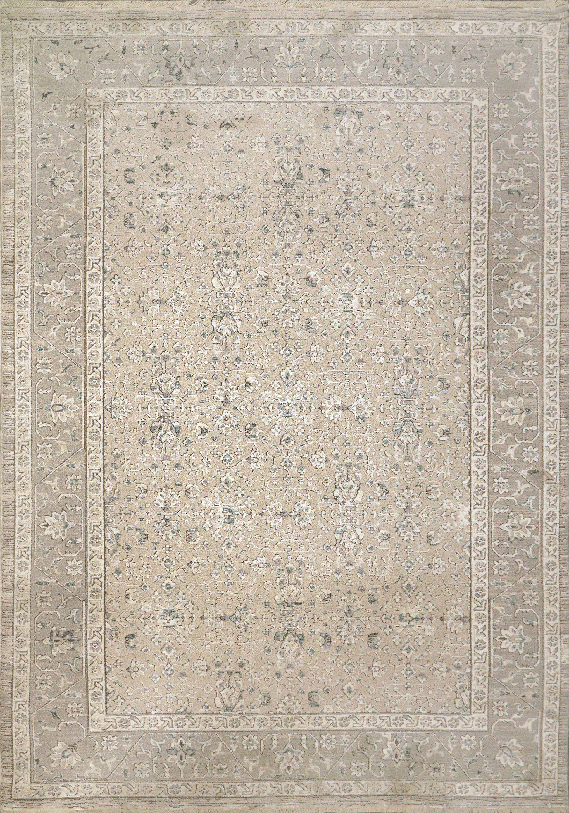 Dynamic Rugs Hudson  Beige Grey  Traditional