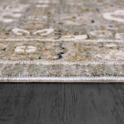 Dynamic Rugs Octo  Grey Multi  Traditional