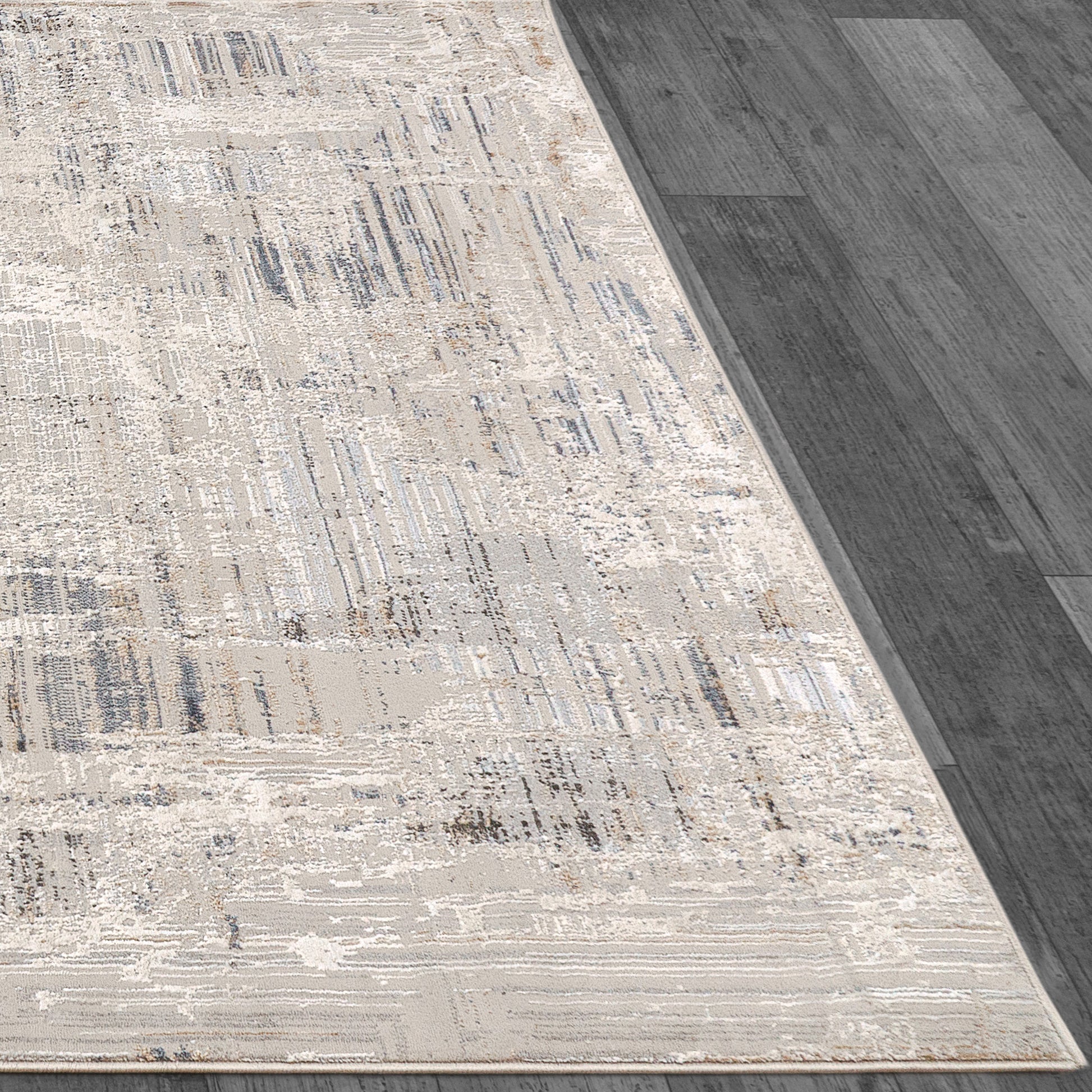 Dynamic Rugs Marina  White Grey  Modern
