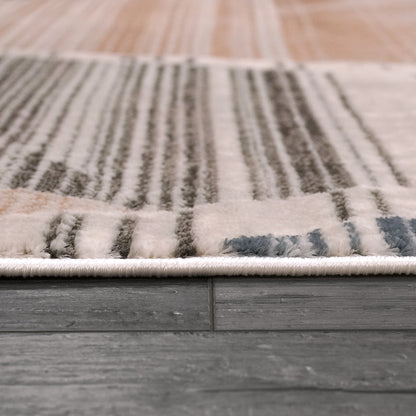 Dynamic Rugs Harlow  Multi  Modern