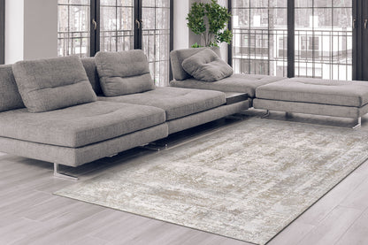 Dynamic Rugs Mesa  Cream Beige  Transitional