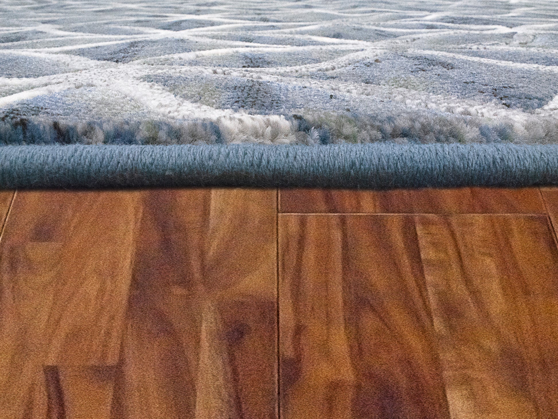 Dynamic Rugs Eclipse  Blue  Contemporary