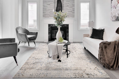 Dynamic Rugs Marina  Grey Rose  Modern